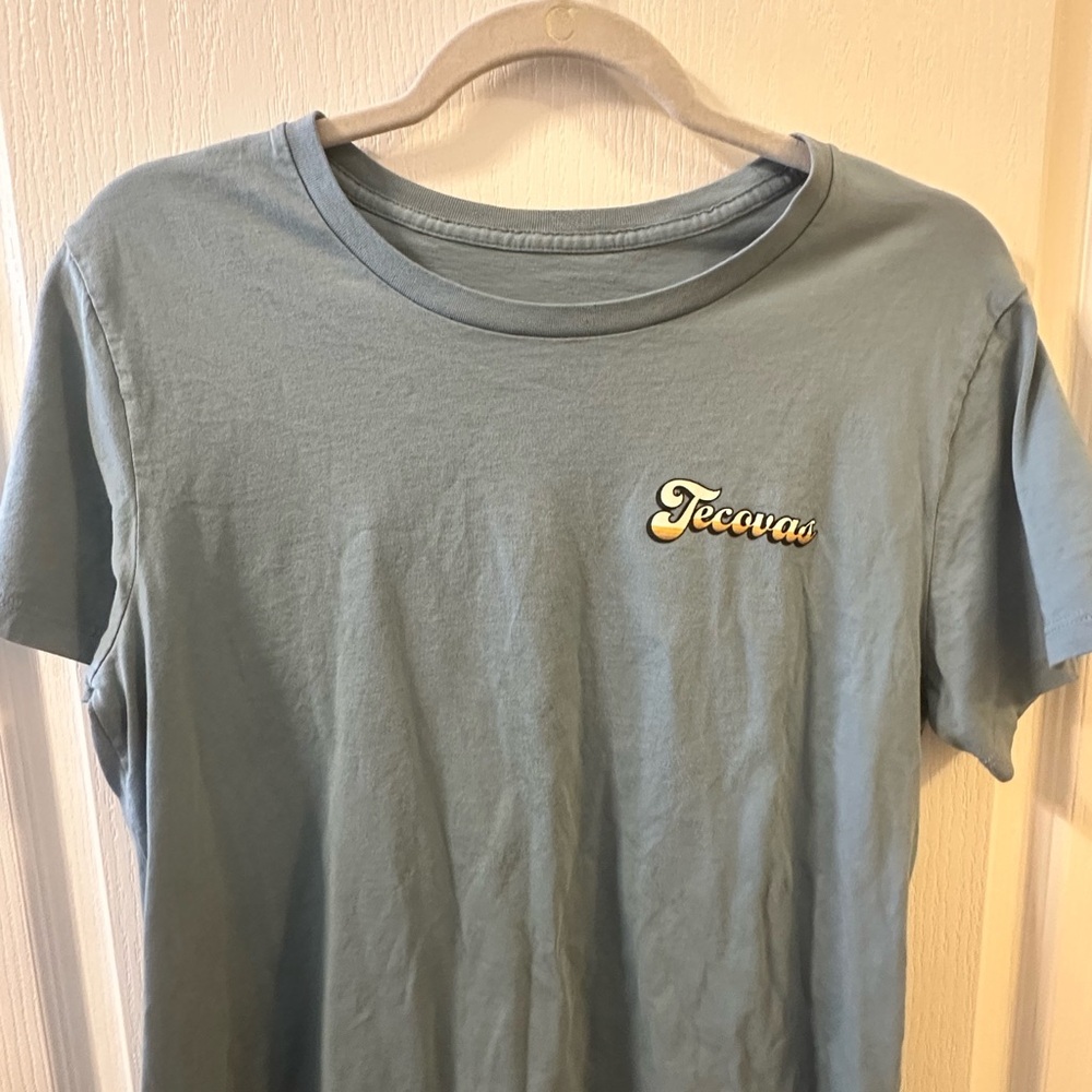 Tecovas Light Blue Short Sleeve Tee